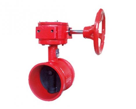 廣西渦輪溝槽蝶閥